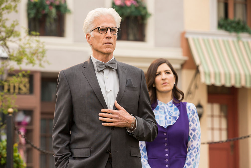 Ted Danson, D’Arcy Carden (Photo: Justin Lubin/NBC)